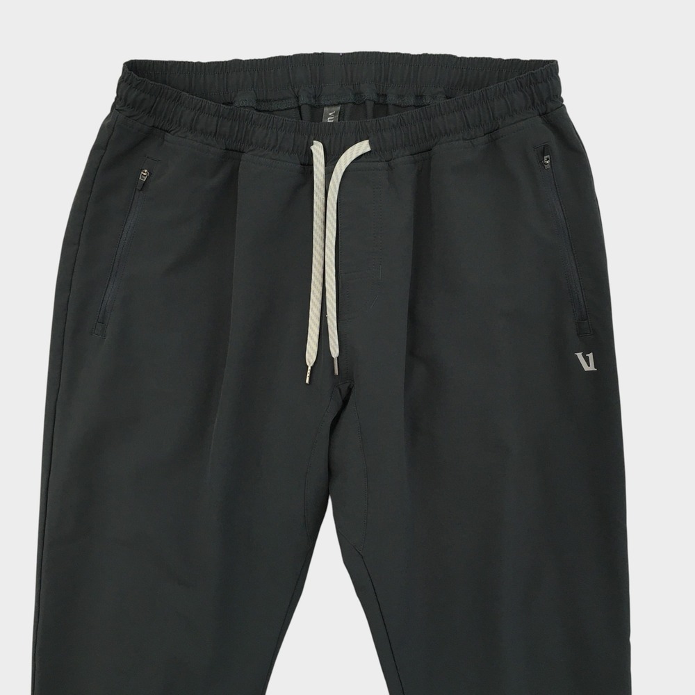 Vuori Mens Transit Jogger Charcoal Gray Elastic Waist Activewear Pants XL